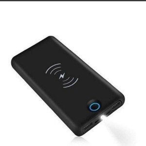 モバイルバッテリー20000mAh大容量 iphone無線と有線両用3台同時充電