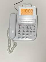 パイオニア デジタルコードレス留守番電話機 子機2台タイプ ホワイト TF-EV553D-W_画像4