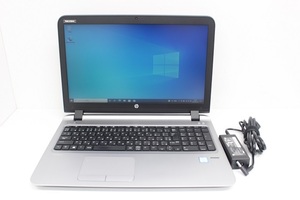ProBook 450 G3 第6世代 Core i5 6200U/8GB/新品SSD240GB/15.6インチ/Wi-Fi/USB3.0/webカメラ/Windows10 Pro☆