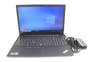 ThinkPad E585 AMD RYZEN5 2500U/8GB/新品SSD240GB/15.6フルHD/Wi-Fi/USB3.1Type-C/webカメラ/Windows10 Pro☆