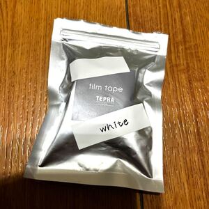 「テプラ」Lite フィルムテープ ホワイト TPT15-006 15mm (黒文字)