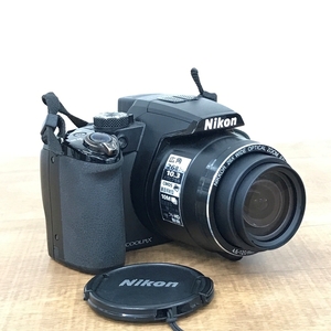 ニコン/Nikon COOLPIX P100 ブラック デジタルカメラ NIKKOR 26X WIDE OPICAL ZOOM ED VR 4.6-120mm F:2.8-5.0 高倍率ズーム ATH-AY