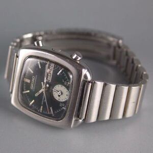 ★稀少★★快調!!★ SEIKO セイコー 同軸クロノ 7016-5000 MONACO ひとつ目 クロノグラフ 自動巻 海外向けモデル