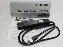 Canon Remote Switch 60 T3 　キャノン リモート スイッチ_画像1