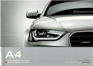 * Audi A4 catalog 2014 year 3 month 