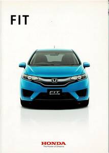 HONDA　フィット　カタログ　2014年12月　FIT