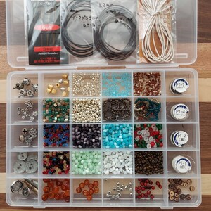 ラップブレスレット ビーズ パーツセット アクセサリー用品 ハンドメイド チェコビーズ