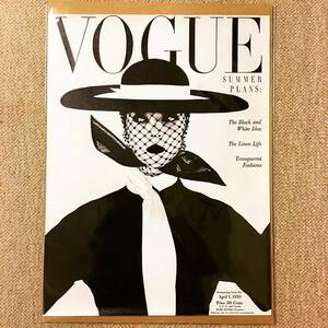 布 ポスター「VOGUE　ヴォーグ　アーヴィング・ペン　小」