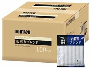 【送料無料】ドトールコーヒー ドリップパック 深煎りブレンド100P
