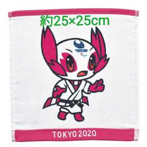 柔道 タオルハンカチ 東京2020 パラリンピック マスコット ソメイティ 公式ライセンス商品