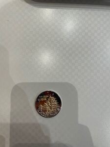 姫路城 記念メダル&入城記念書