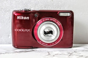 【1円スタート】G775 Nikon ニコン　 デジカメ　COOLPIX L26 動作未確認ジャンク