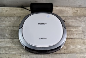 B.7071 DEEBOT ECOVACS ロボット掃除機 DK3G.11 19年製 ドッキングステーション付属 動作品