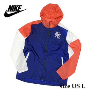 新品 US Lサイズ(XLサイズ位)ナイキ BRS トラック ジャケット NIKE ランニング ジョギング スポーツ ウェア 陸上 マルチ CJ4502-492