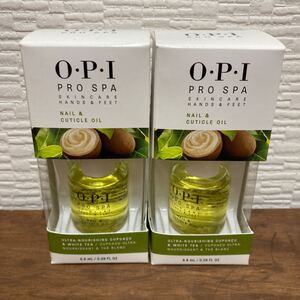 新品2個セット OPI プロスパ オイル ネイル&キューティクルオイル