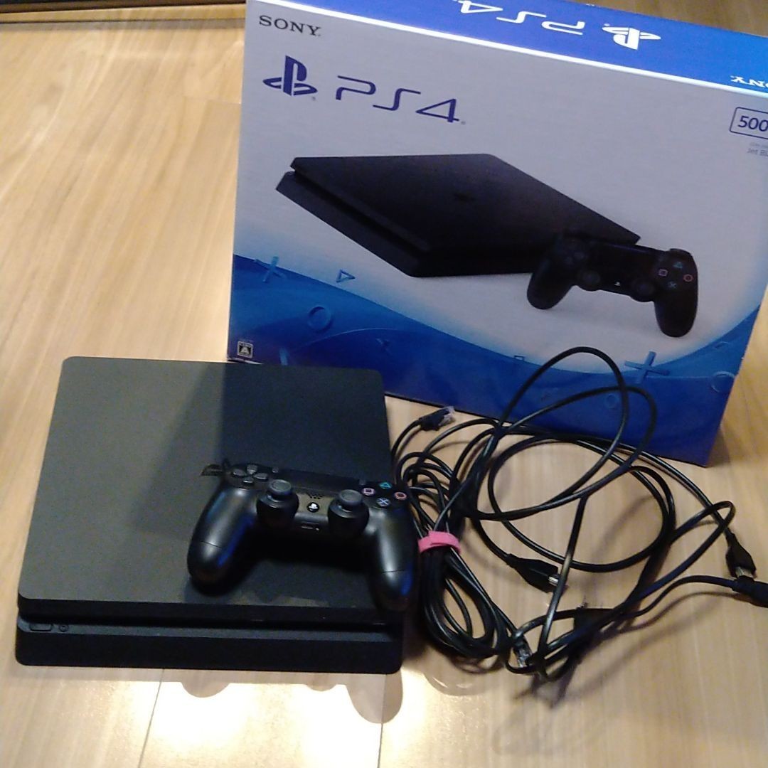 新品未開封 PlayStation4 ジェット・ブラック500GB CUH-2200AB01