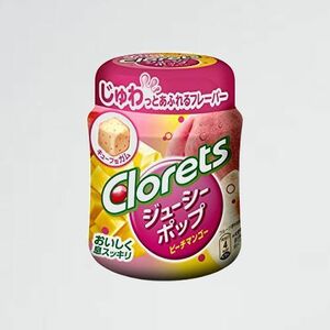 ★☆ 新品 未使用 クロレッツジュ-シ-ポップ モンデリ-ズ 5-PL 126g ×6個 ピ-チマンゴ-ボトル