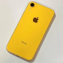 SIMフリー iPhone XR イエロー 128GB MT0Q2J/A バッテリー最大容量88％ 格安SIM MVNO 海外利用可能 アクティベーションロック解除済_画像9