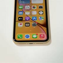 SIMフリー iPhone XR イエロー 128GB MT0Q2J/A バッテリー最大容量88％ 格安SIM MVNO 海外利用可能 アクティベーションロック解除済_画像7