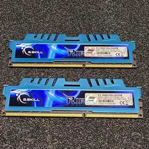 G.SKILL RIPJAWSX DDR3-1866MHz 16GB (8GB×2枚キット) F3-1866C9Q-32GXM 動作確認済み デスクトップ用 PCメモリ