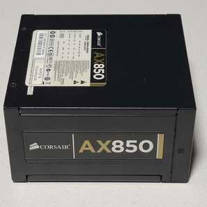 CORSAIR AX850(CMPSU-850AX) 850W 80PLUS GOLD認証 ATX電源ユニット 動作確認済み フルプラグイン PCパーツ