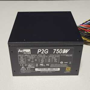 AcBel P2G PS2A5751A-G 750W 80PLUS GOLD認証 ATX電源ユニット 動作確認済み フルモジュラー PCパーツ