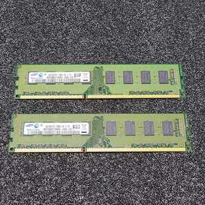 SAMSUNG DDR3-1333MHz 8GB (4GB×2枚キット) M378B5273DH3-CH9 動作確認済み デスクトップ用 PCメモリ