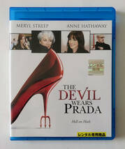 BLU-RAY ★ プラダを着た悪魔 THE DEVIL WEARS PRADA (2006) メリル・ストリープ, アン・ハサウェイ ★ ブルーレイ レンタル落ち_画像1