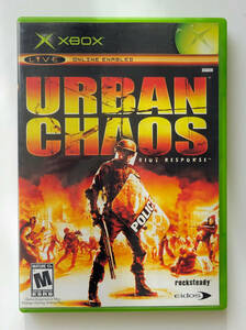  urban Chaos la Io to* response URBAN CHAOS RIOT RESPONSE North America version * XBOX soft 