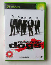 レザボアドッグス RESERVOIR DOGS EU版 ★ XBOX ソフト_画像1