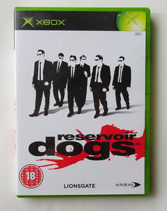  leather boa dog sRESERVOIR DOGS EU version * XBOX soft 