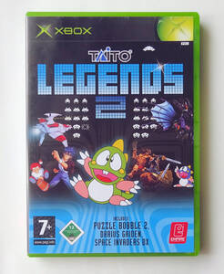 タイトーレジェンズ タイトーメモリーズ2 TAITO LEGENDS VOL.2 EU版 ★ XBOX ソフト