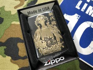 ●新品●東京リベンジャーズ 佐野万次郎/龍宮寺 堅 黒金ジッポーライター mercismith2zippo マイキー/ドラケン/武道