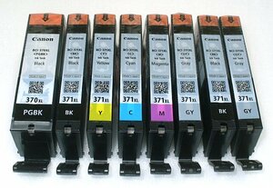 キャノン純正インクカートリッジ　BCI-371XL+370XL　6色セット　（おまけXLBK・XLGY付）　M12XLBKGYN01