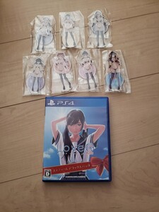 プレステ4、ラブアールキスソフトとアクリルスタンドフィギュア
