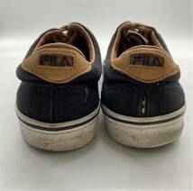 【US 9-1/2】FILA フィラ ローカット スニーカー 靴 箱無し 1206_画像8