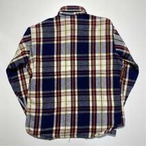 【M】80s BIG MAC COTTON L/S SHIRT 80年代 ビッグマック コットン ロングスリーブ シャツ 長袖シャツ マドラスチェック USA製 Y1041_画像2