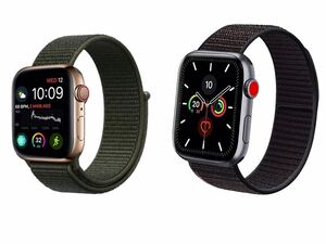 Apple Watch ベルト　ナイロンバンド　アップルウォッチ バンド42/44/45mm 2本　柔らかいベルト　年末セール