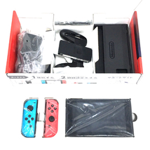 Nintendo Switch 本体 HAD-S-KABAA ニンテンドースイッチ Joy-Con(L)/(R) ネオンブルー/ネオンレッド 任天堂_画像5