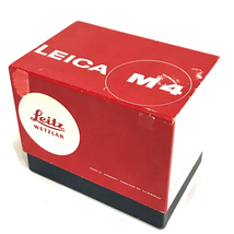 Leica M4 レンジファインダー フィルムカメラ ボディ 元箱 説明書 付属 ライカ QB015-13_画像10