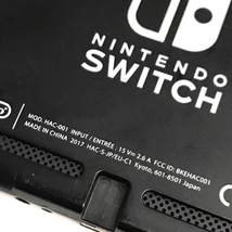 1円 Nintendo Switch 本体 HAC-S-KABAA Joy-Con(L) ネオンブルー/(R) ネオンレッド 動作確認済み 任天堂_画像6