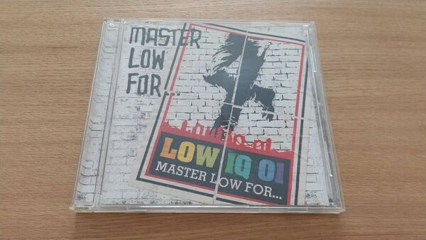 【送料込み即決】LOW IQ 01「MASTER LOW FOR... (初回限定盤)」4枚目アルバム ライブ映像 & PV収録 パンク ロック メロコア【帯付良品】