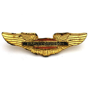 ハーレーダビッドソン ウィング/ロゴ 大型 ピンバッジ Harley Davidson Wing/Logo Pin ハーレー・ダビッドソン バイカー ピンズ Pins