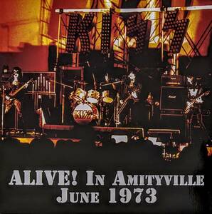 Kiss キッス - Alive! In Amityville June 1973 限定アナログ・レコード