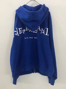 【美品】　NEWS LIVE TOUR 2017 NEVERLAND　ジップパーカー　フリーサイズ　メンズ　S-Mサイズ相当　ライブグッズ　ジャニーズ　限定品