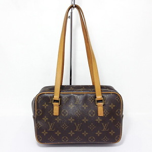 【中古】LOUIS VUITTON ルイヴィトン モノグラム シテMM M51182 ショルダーバッグ レディース ブラウン系