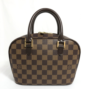 【中古】LOUIS VUITTON ルイヴィトン ダミエ サリア・ミニ N51286 小さめ ハンドバッグ レディース 鞄 ブラウン 茶色