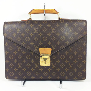 【中古】 LOUIS VUITTON ルイヴィトン モノグラム セルヴィエット・コンセイエ ビジネスバッグ ブリーフケース M53331