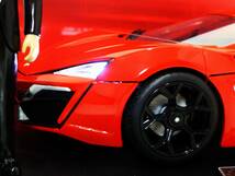 ワイルドスピード■JADA TOYS 1/18 LYKAN HYPERSPORT RED■ライカン ハイパースポーツ_画像8