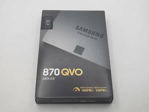 【未使用新品・保証付】 サムスン Samsung MZ-77Q4T0B/ IT SSD 870 QVOシリーズ 4.0TB 7mm厚 2.5インチ SATA 3.0(6Gbps) 